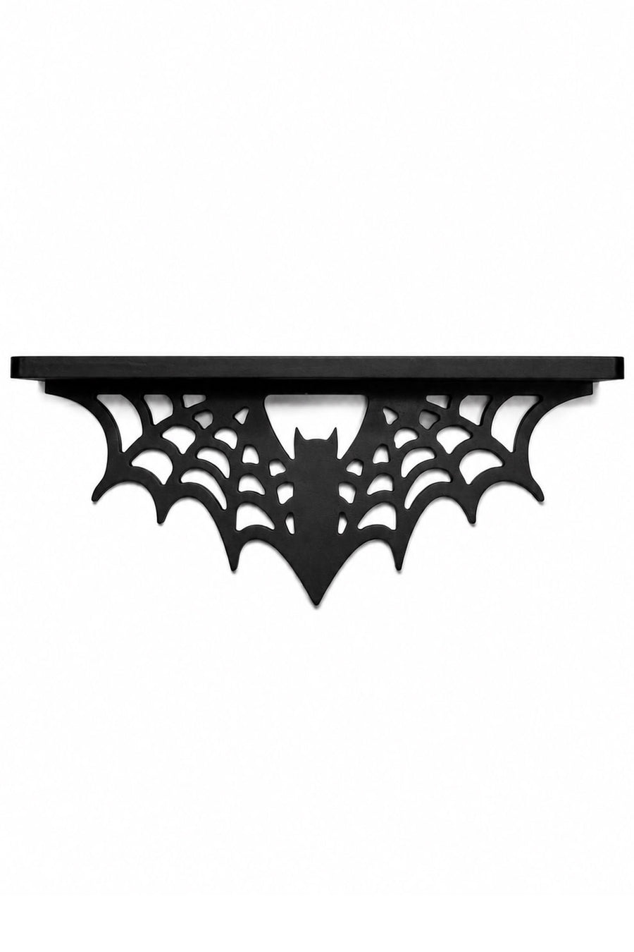 spiderweb bat shelf