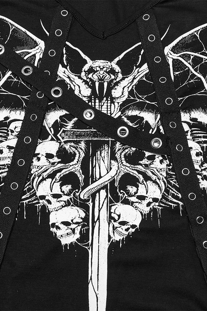 heavy metal bat shirt