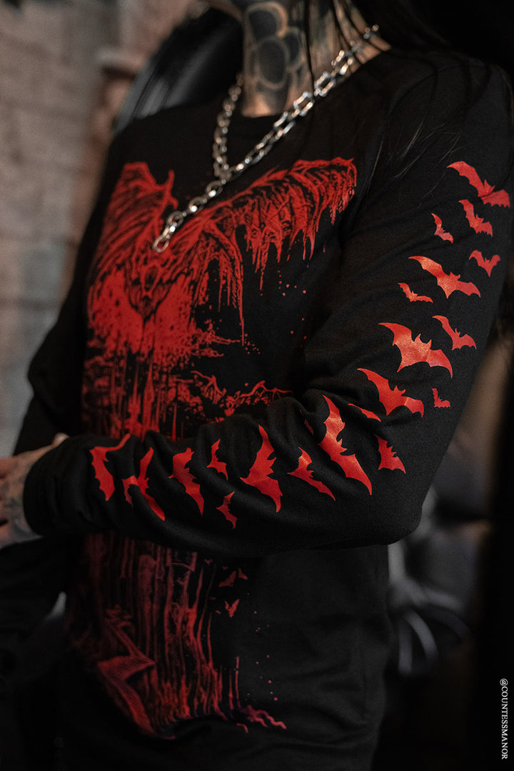 Vampire Castle T-shirt [BLOOD RED]