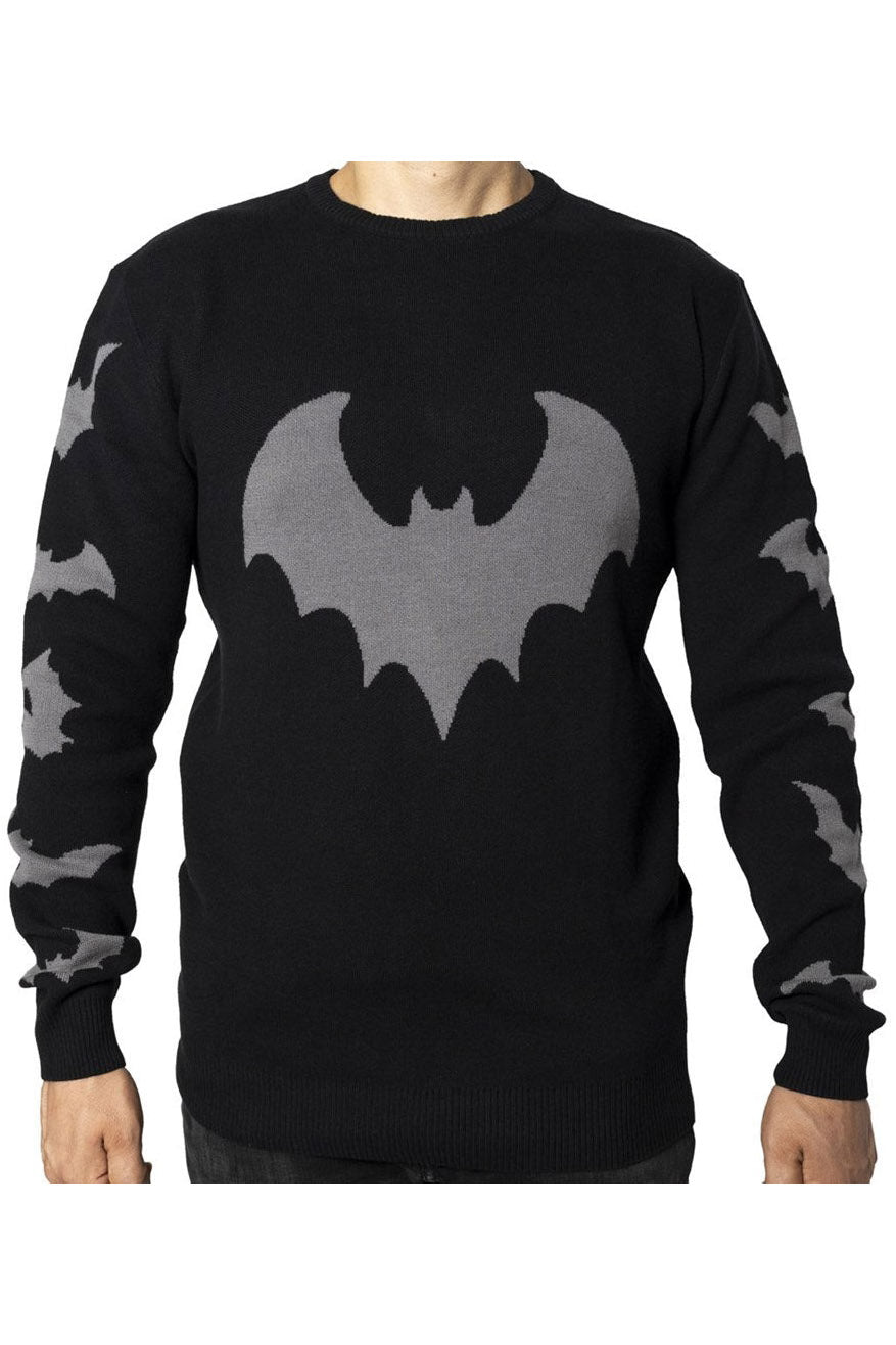 Bat Sleeve Sweater - mens outerwear - VampireFreaks - Kreepsville