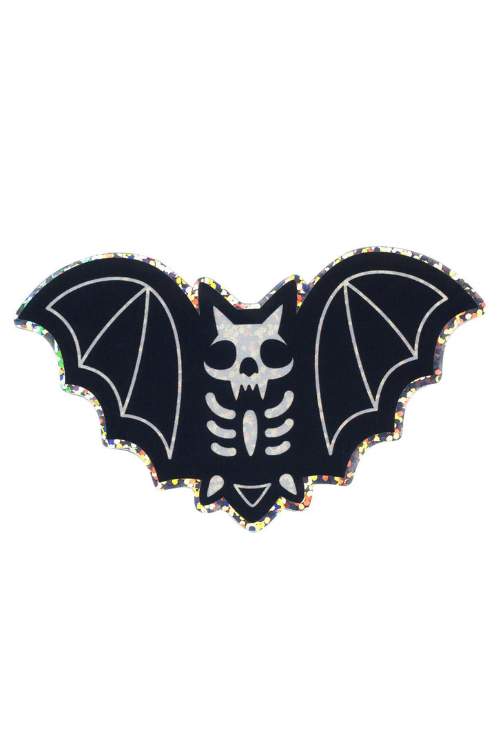 bat shaped sticker