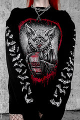 vampire bat sweatshirt 