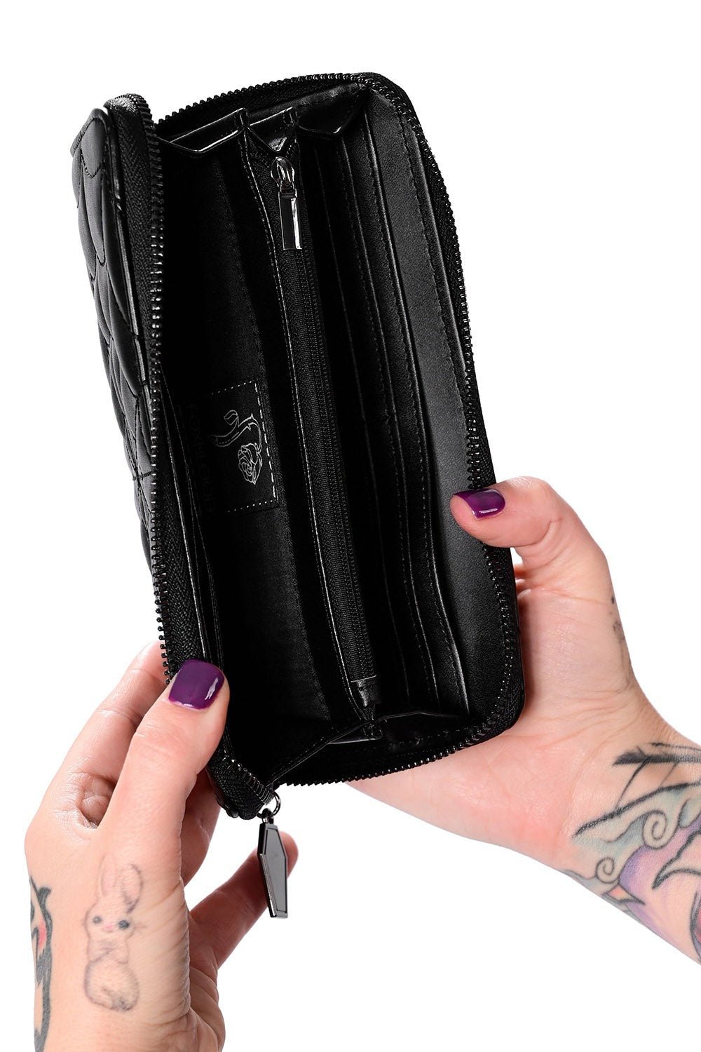 Bat Wallet - bags & wallets - VampireFreaks - Foxblood