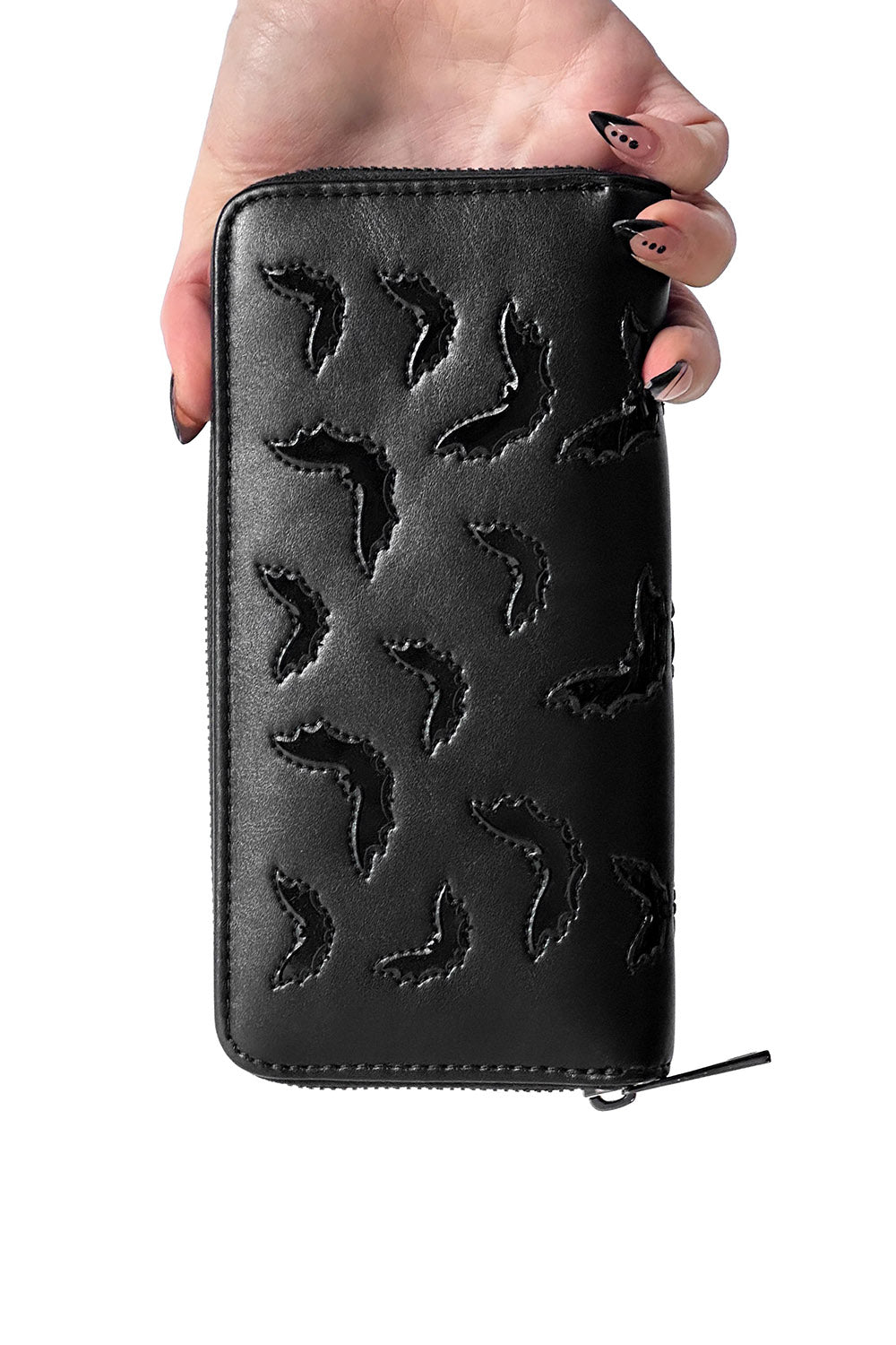 Bat Wallet - bags & wallets - VampireFreaks - Foxblood