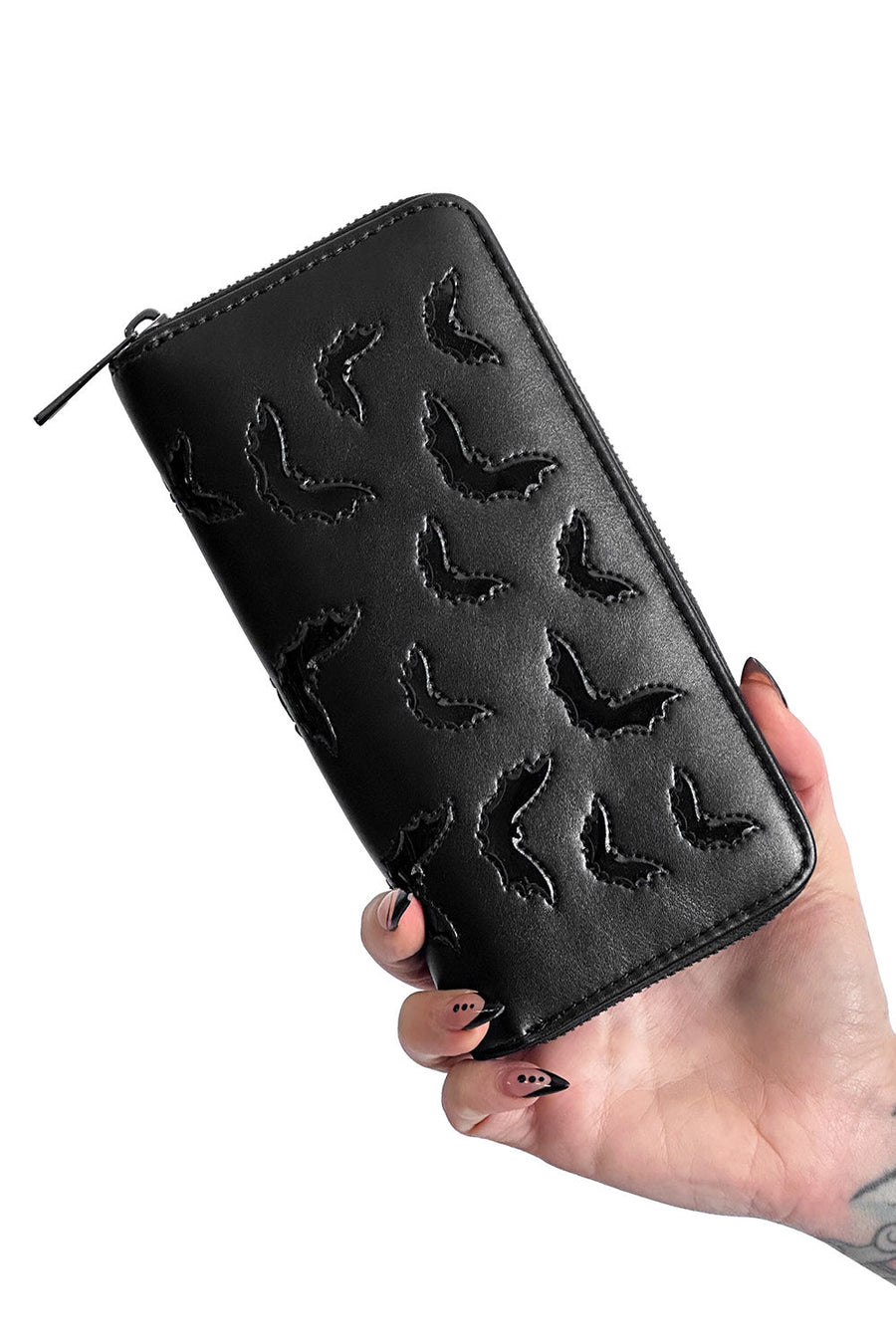 Bat Wallet - bags & wallets - VampireFreaks - Foxblood