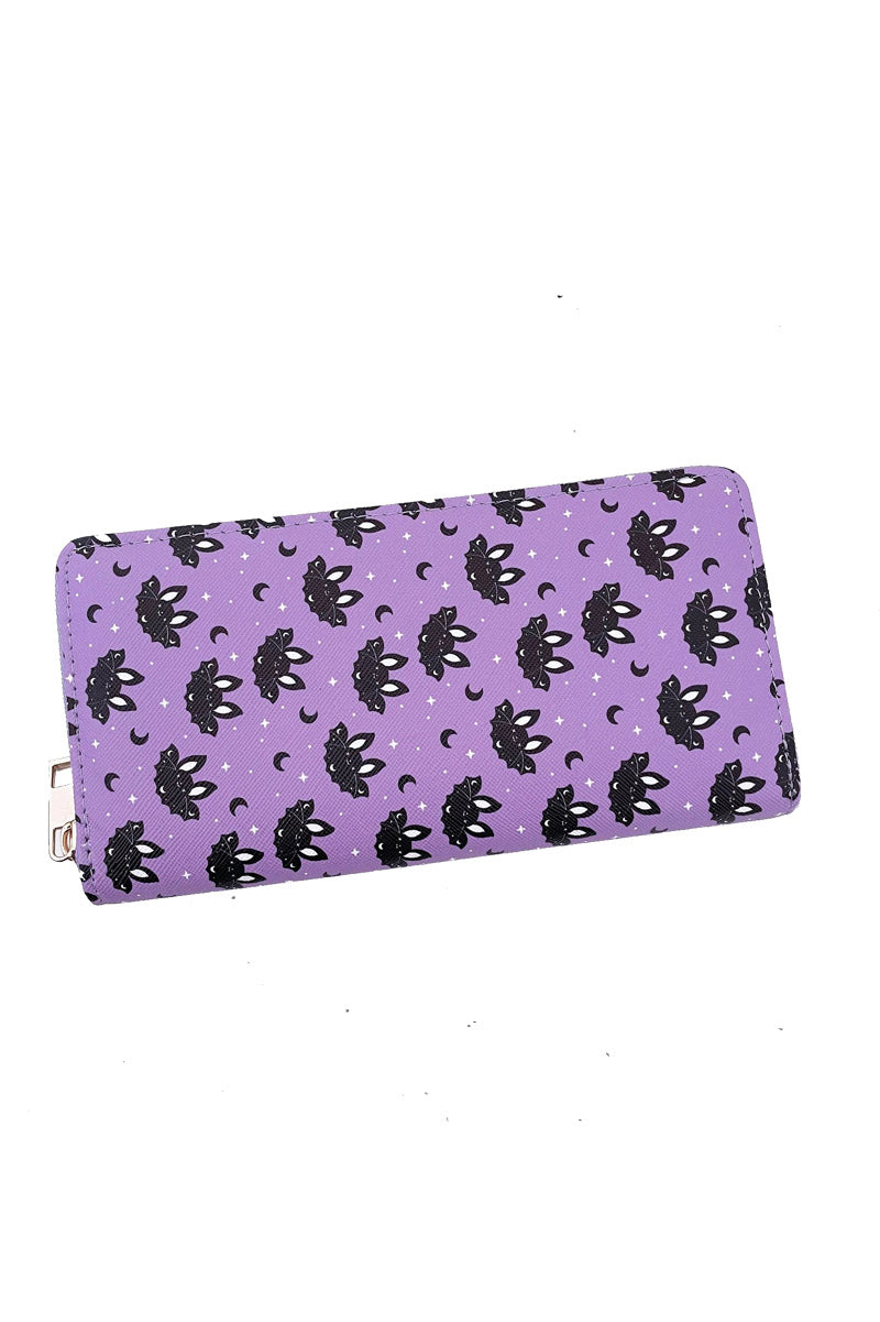 Purple Bat Wallet