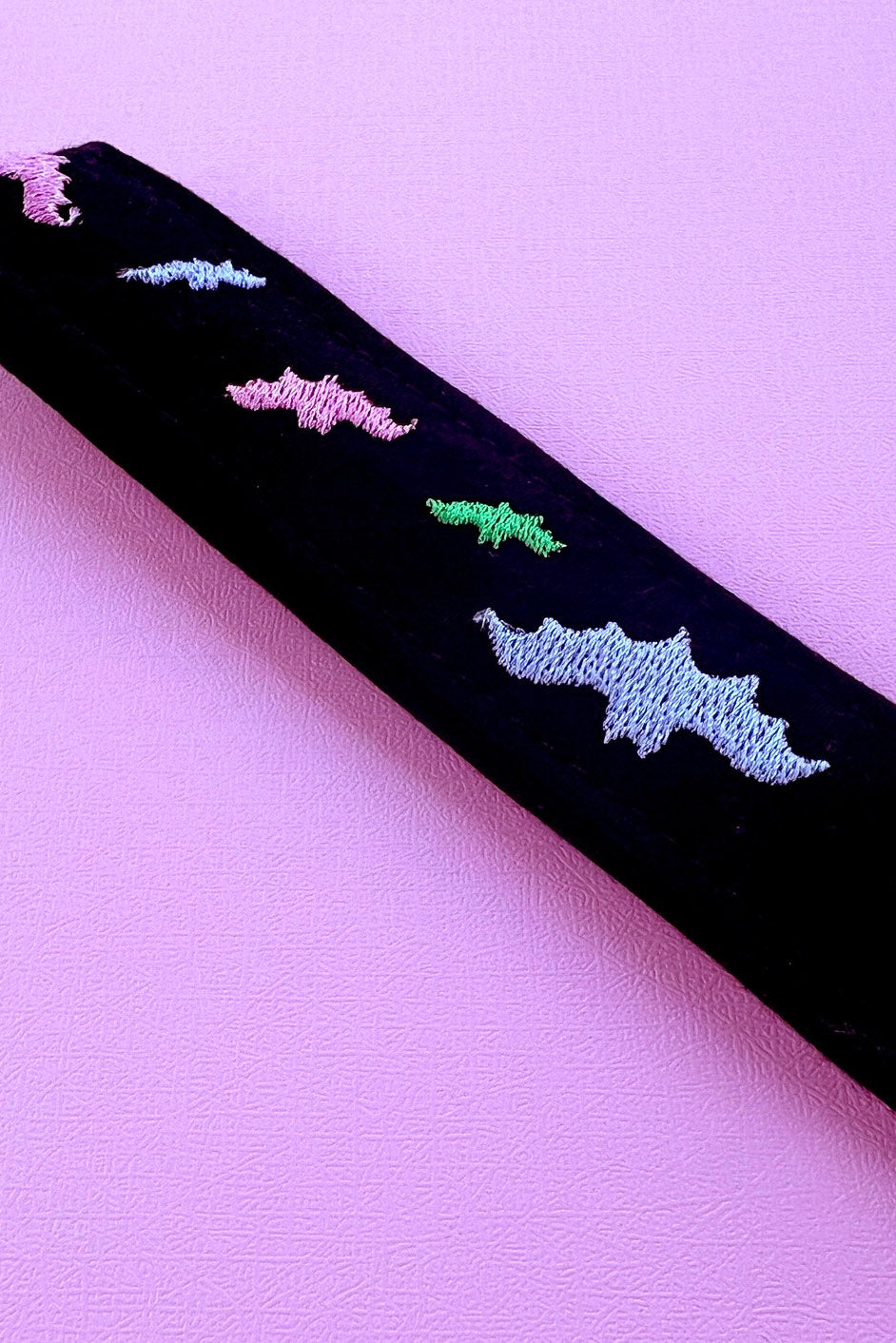 bat wallet with wrist strap