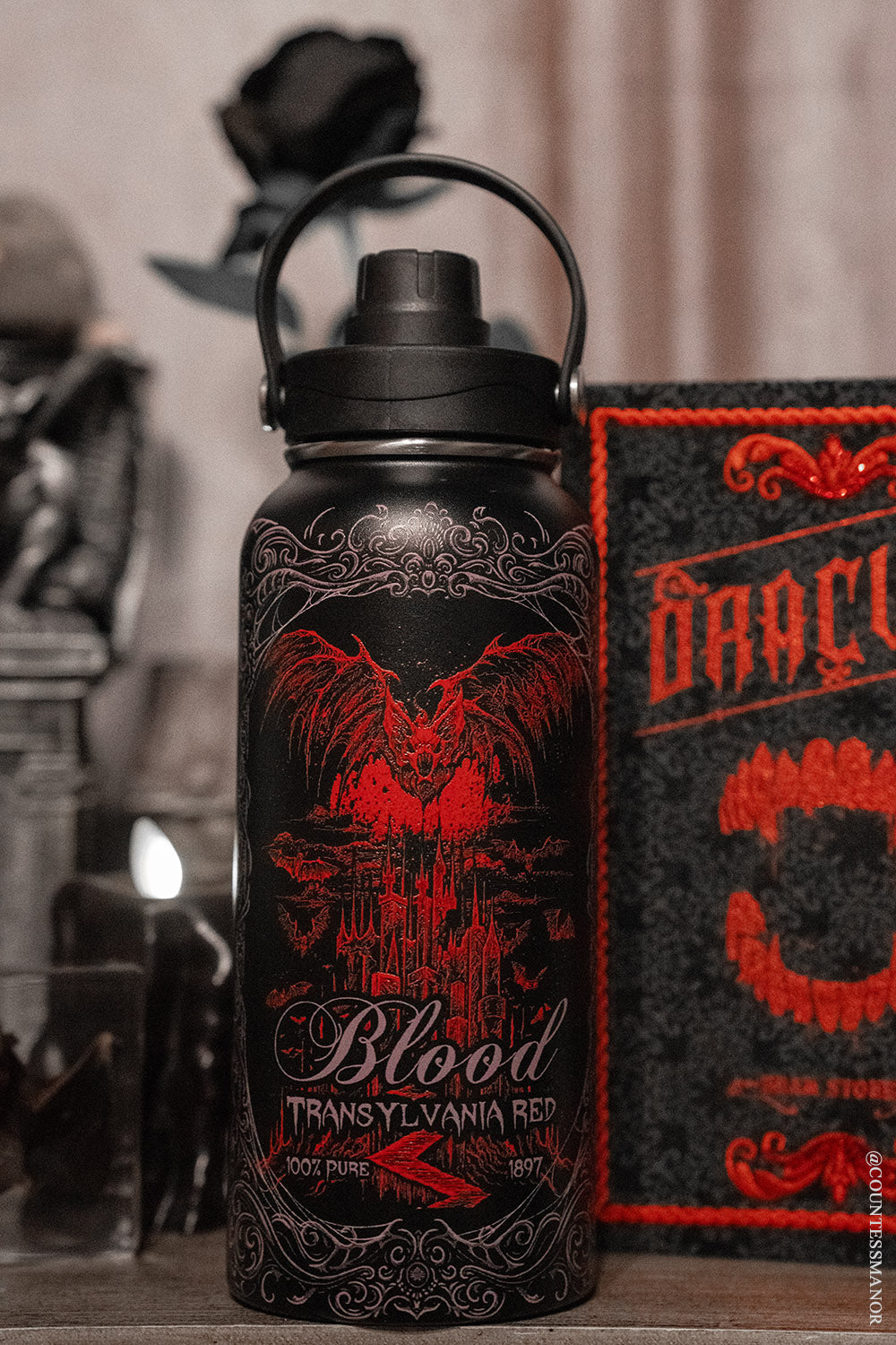 Vampire Blood 32 Oz Water Bottle