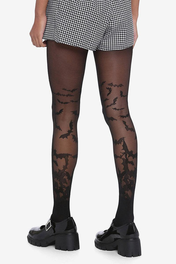 Bat Wing Sheer Tights - socks & stockings - VampireFreaks - Leg Avenue