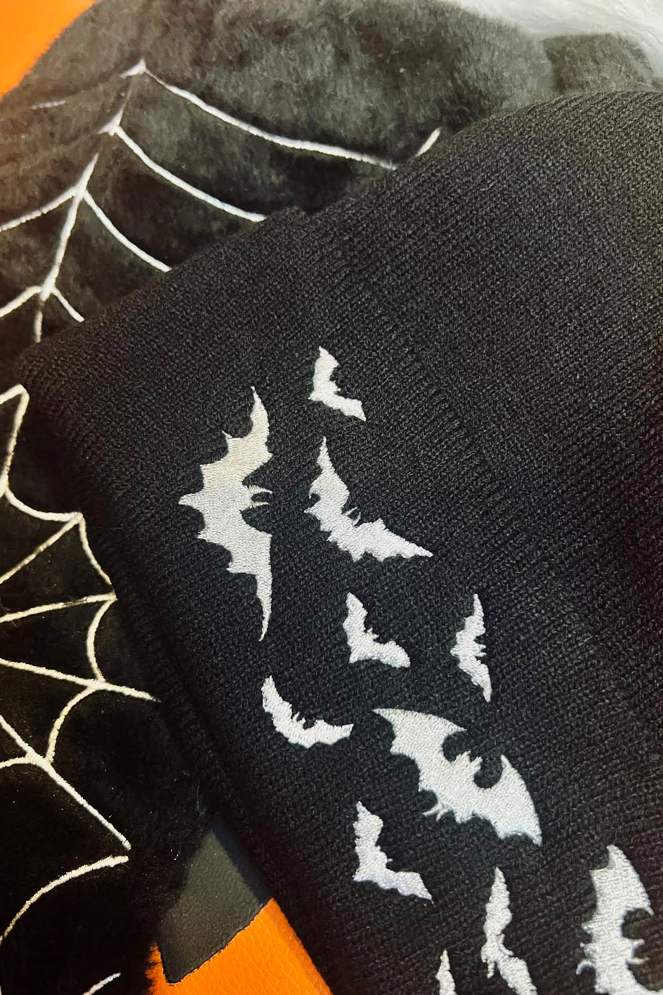 Bats Beanie - hats & scarves & headwear - VampireFreaks - VampireFreaks