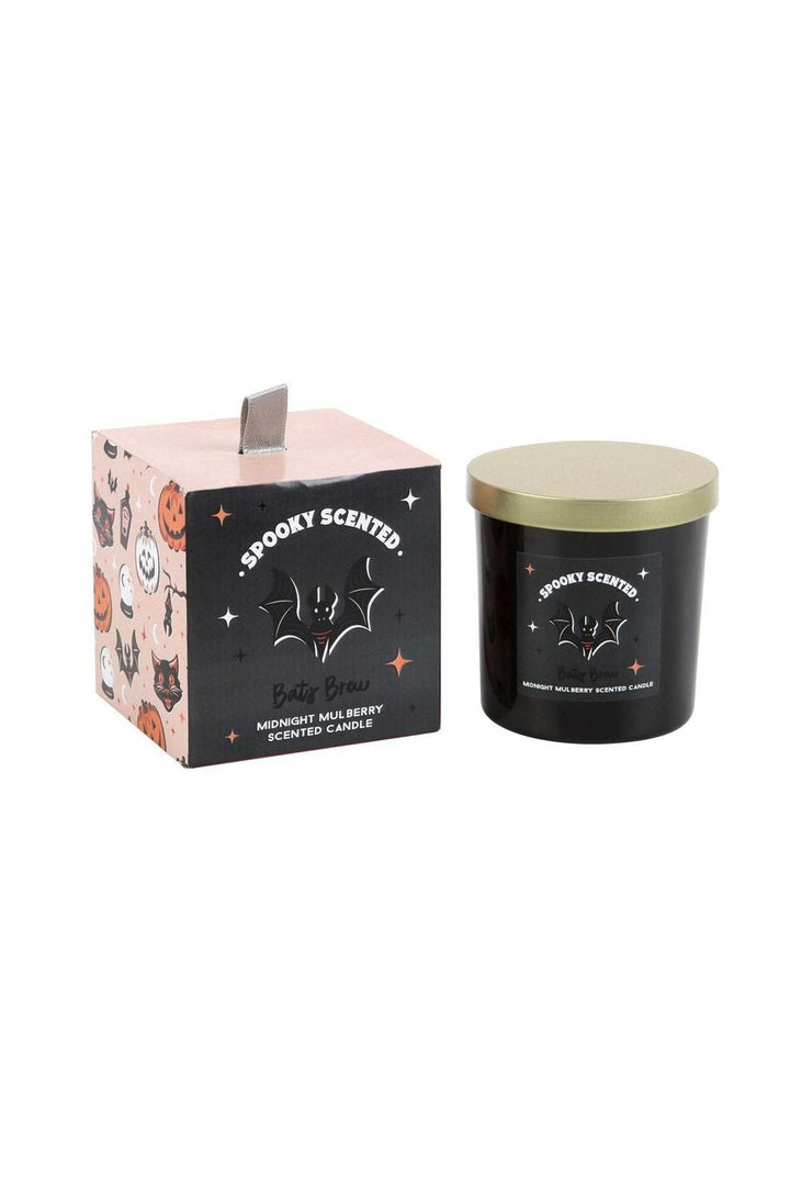 Bats Brew Midnight Mulberry Halloween Candle - housewares - VampireFreaks - Something Different