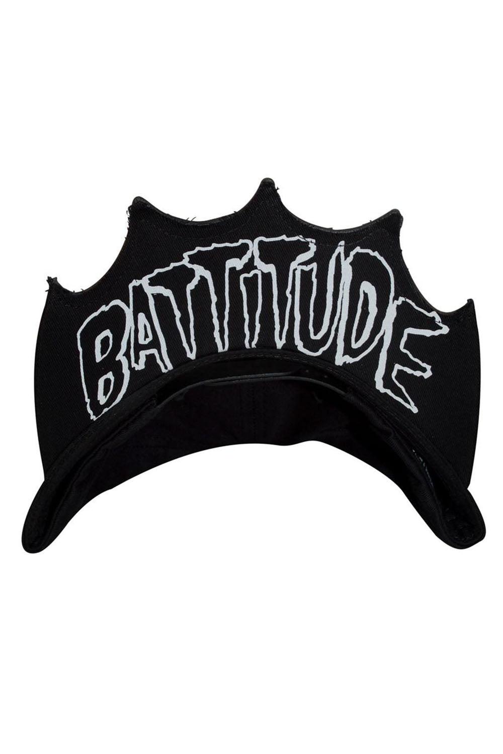 Battitude Baseball Hat - hats & scarves & headwear - VampireFreaks - Kreepsville