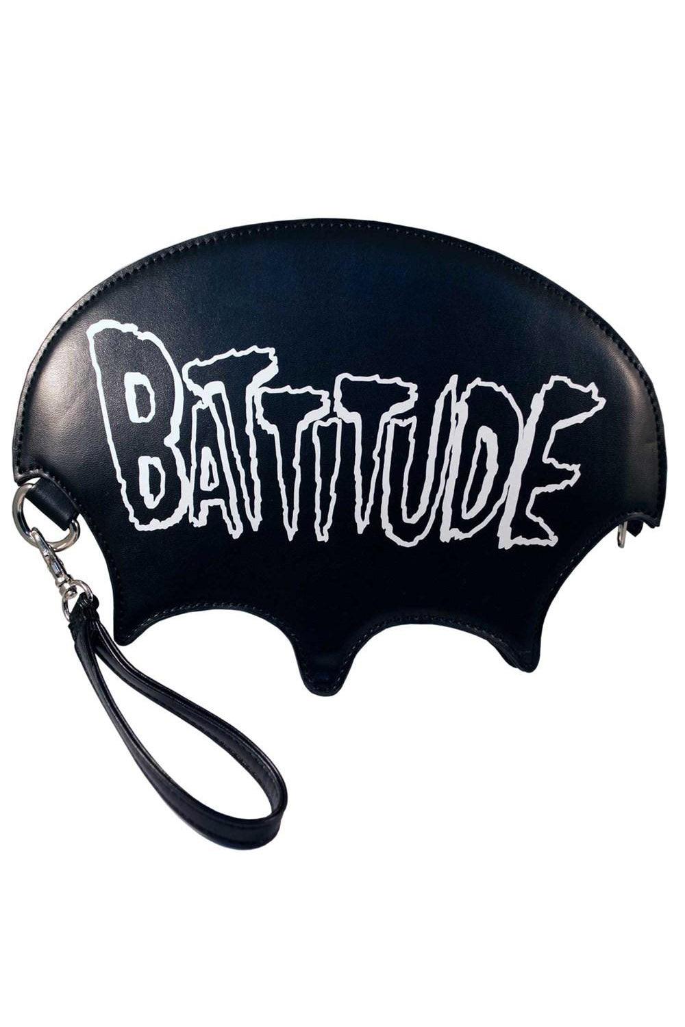 Battitude Wristlet Purse - bags & wallets - VampireFreaks - Kreepsville