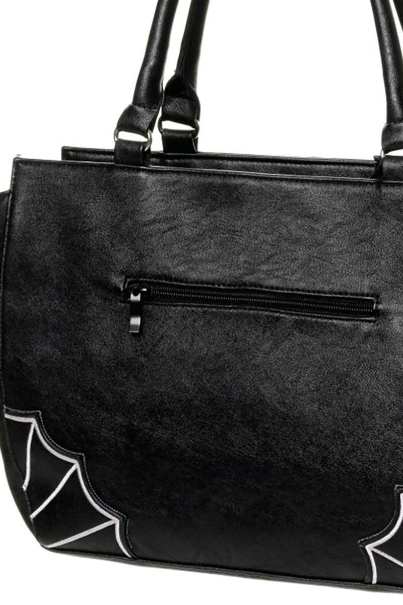 Batty Babe Handbag [BLACK/WHITE] - bags & wallets - VampireFreaks - Banned Apparel / Lost Queen