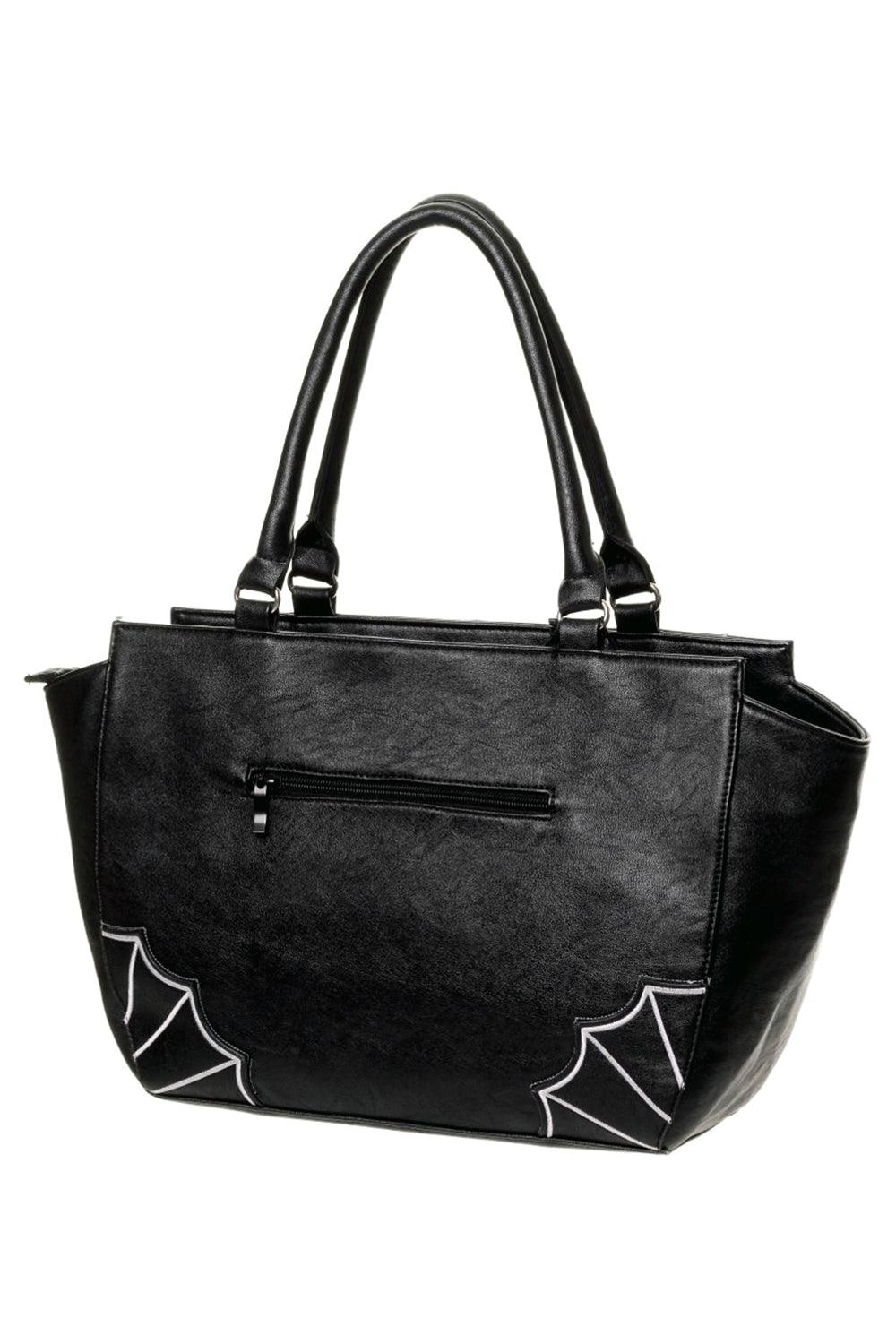 Batty Babe Handbag [BLACK/WHITE] - bags & wallets - VampireFreaks - Banned Apparel / Lost Queen