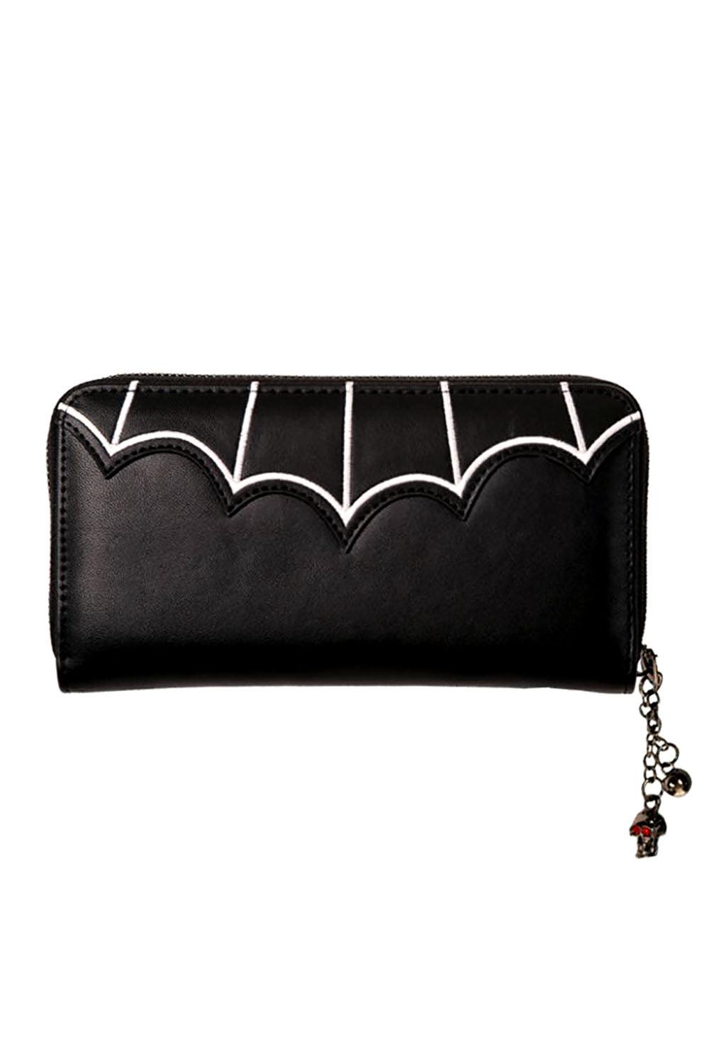 Batty Babe Wallet [BLACK/WHITE] - bags & wallets - VampireFreaks - Banned Apparel / Lost Queen