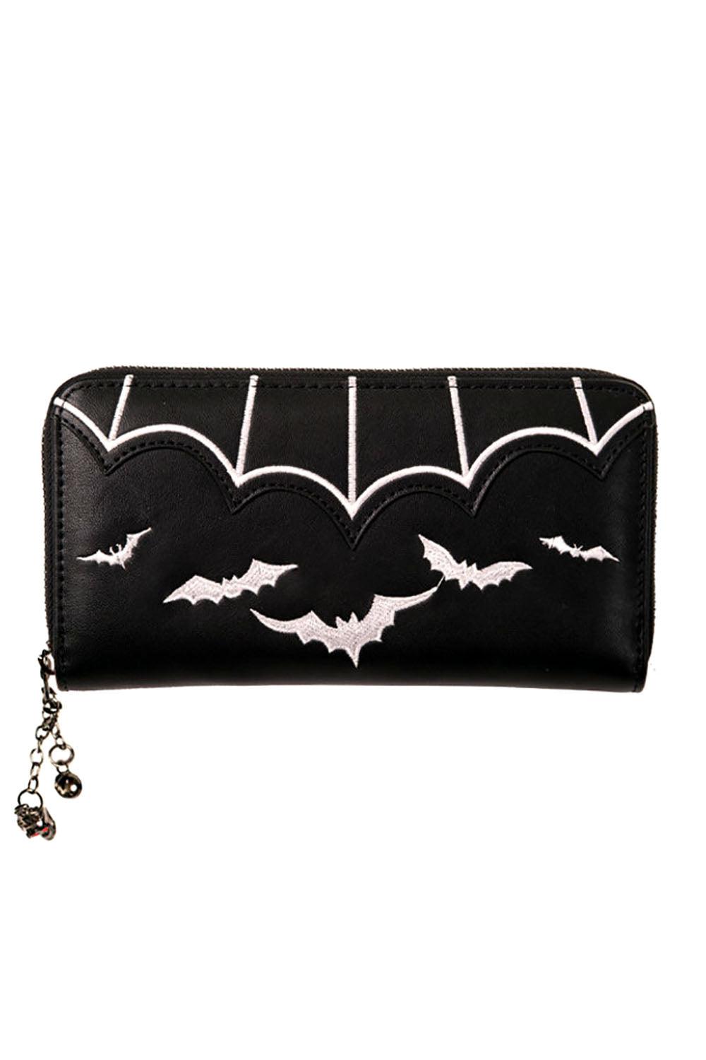 Batty Babe Wallet [BLACK/WHITE] - bags & wallets - VampireFreaks - Banned Apparel / Lost Queen