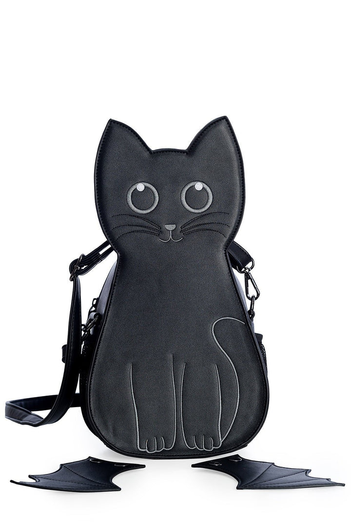 Batty Cat Convertible Bag - bags & wallets - VampireFreaks - Banned Apparel / Lost Queen