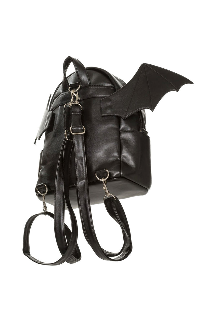 Batwing Backpack [Black] - bags & wallets - VampireFreaks - Banned Apparel / Lost Queen