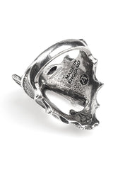 ring of bat with wings that wrap around finger 