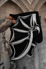gothic oven mitt set