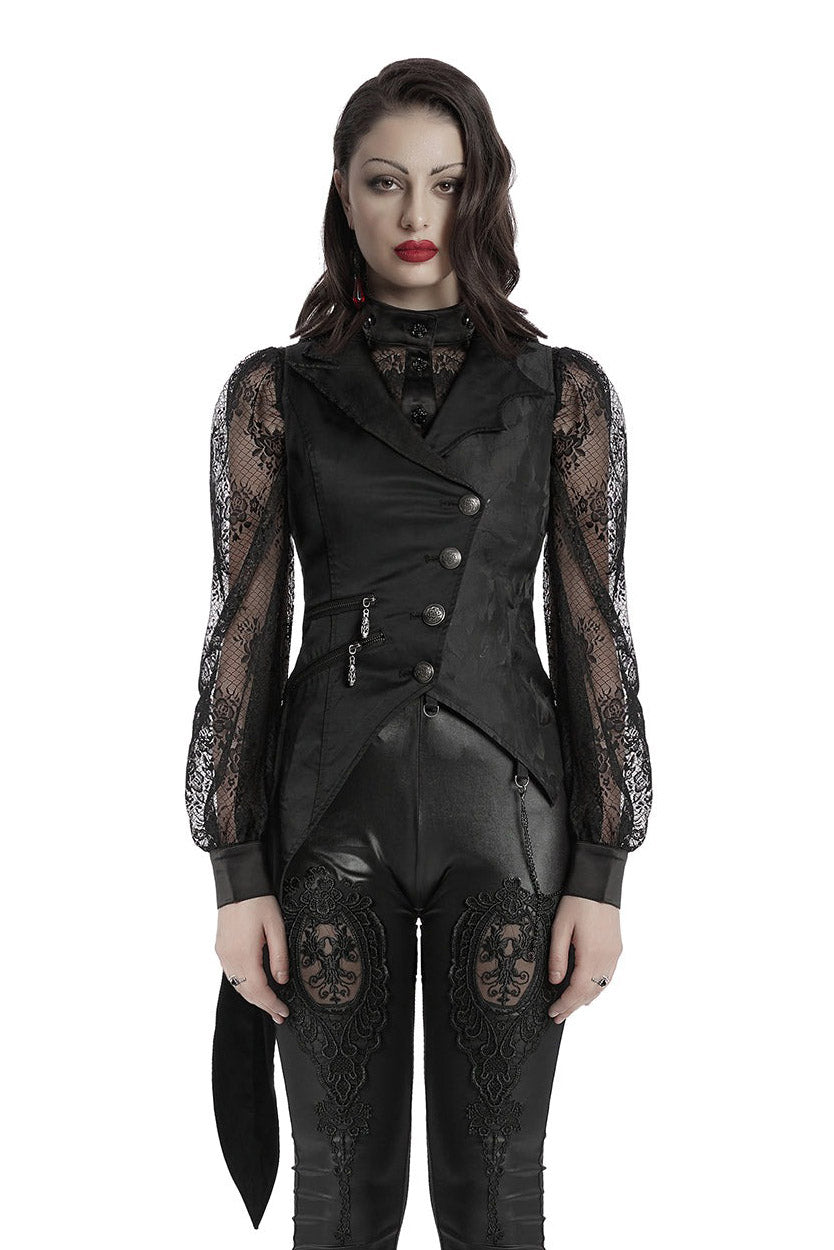 Dracula vampire vest for women