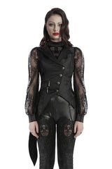 Dracula vampire vest for women