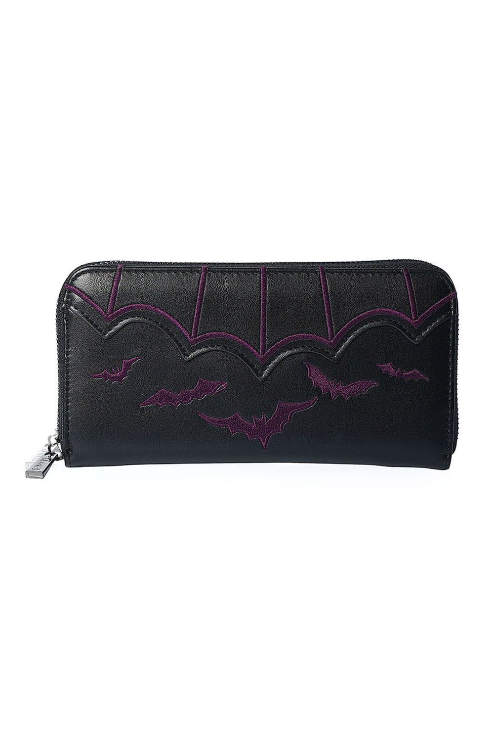 Batwing Wallet [BLACK/PURPLE] - bags & wallets - VampireFreaks - Banned Apparel / Lost Queen