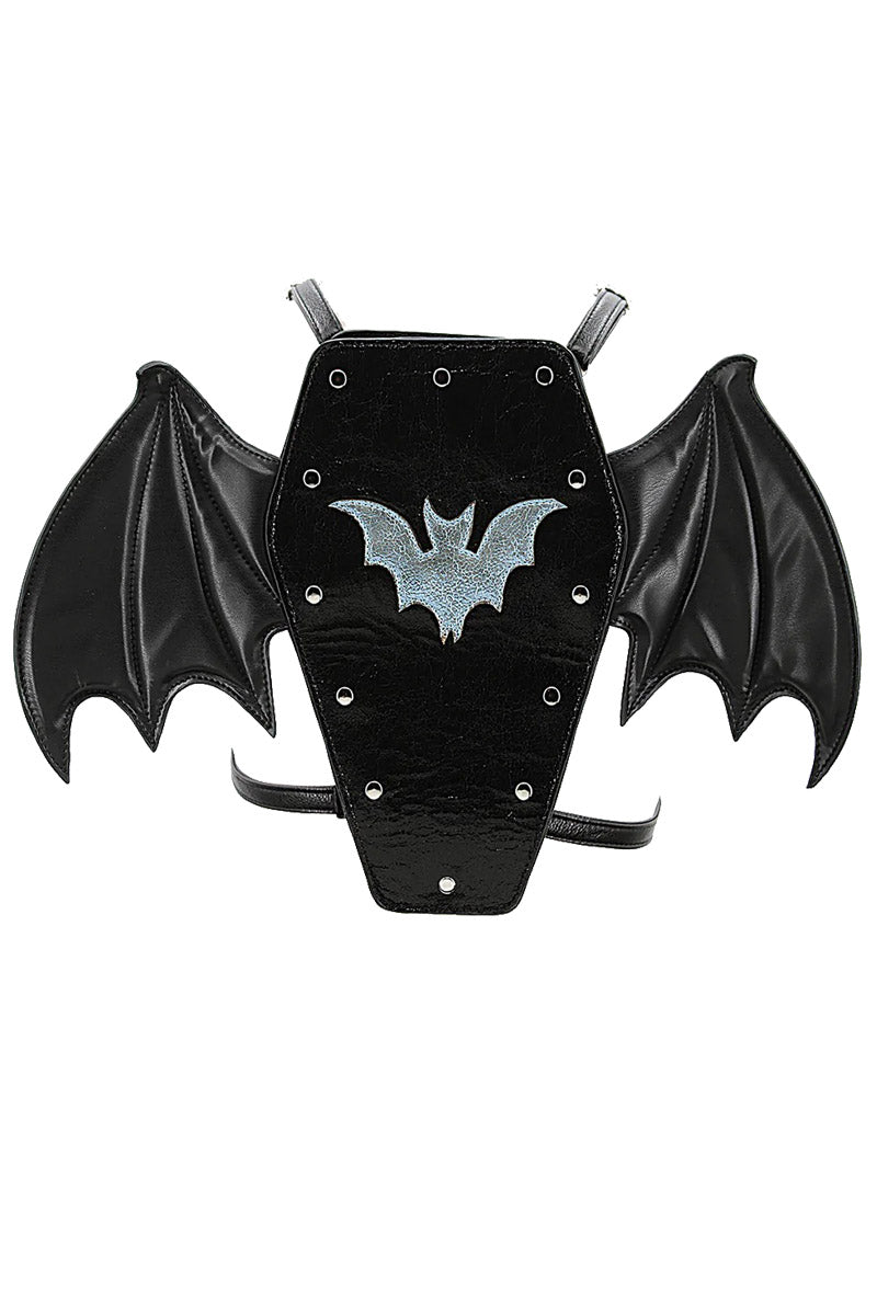 Batwings Coffin Convertible Backpack - bags & wallets - VampireFreaks - Comeco Inc