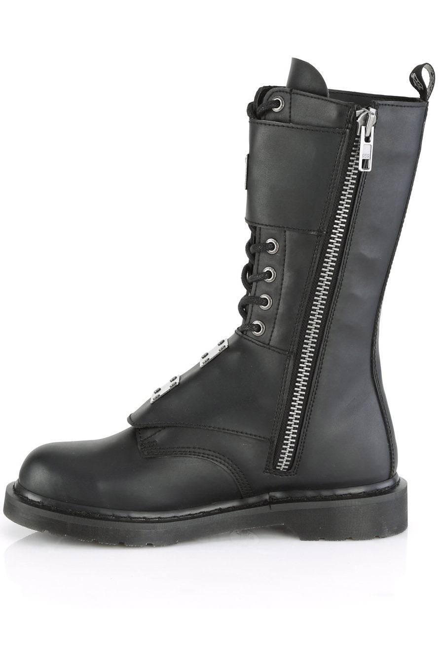 Monster BOLT-345 Boots [Black Vegan Leather]