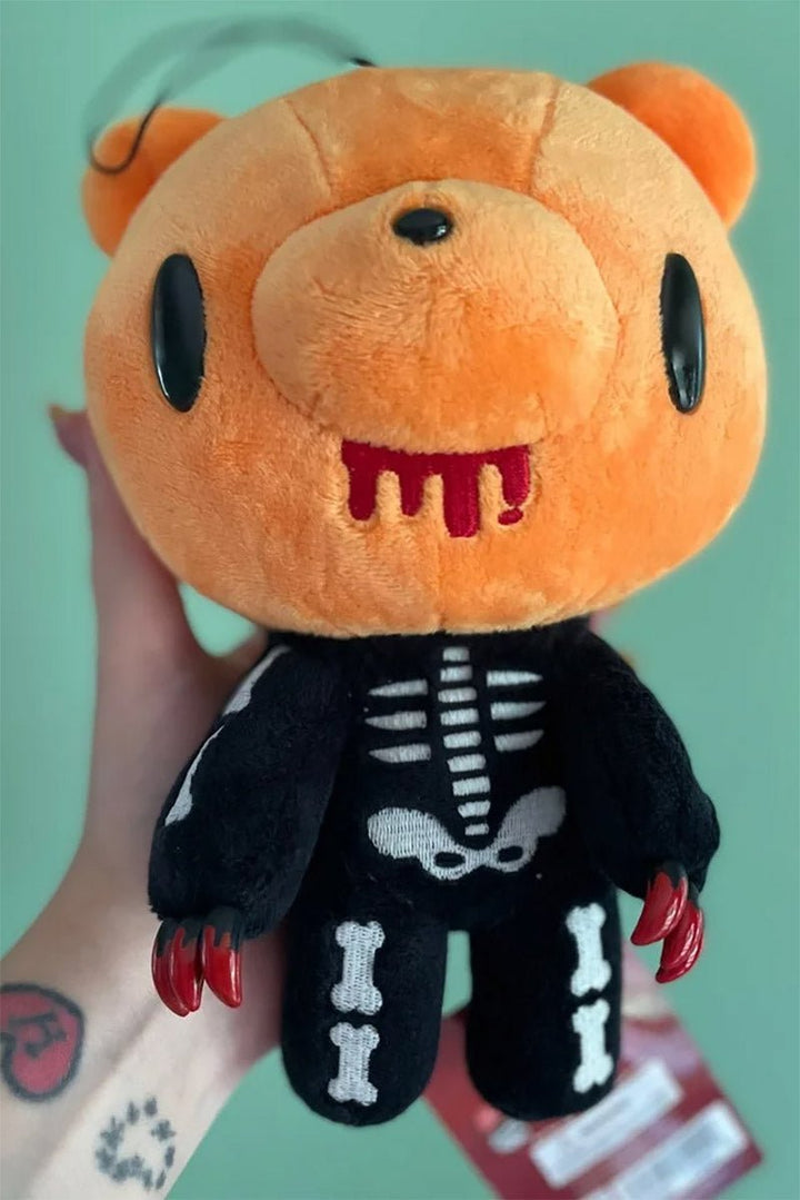 Bear Bones Halloween Gloomy Bear Plush Toy - toys - VampireFreaks - Great Eastern Entertainment