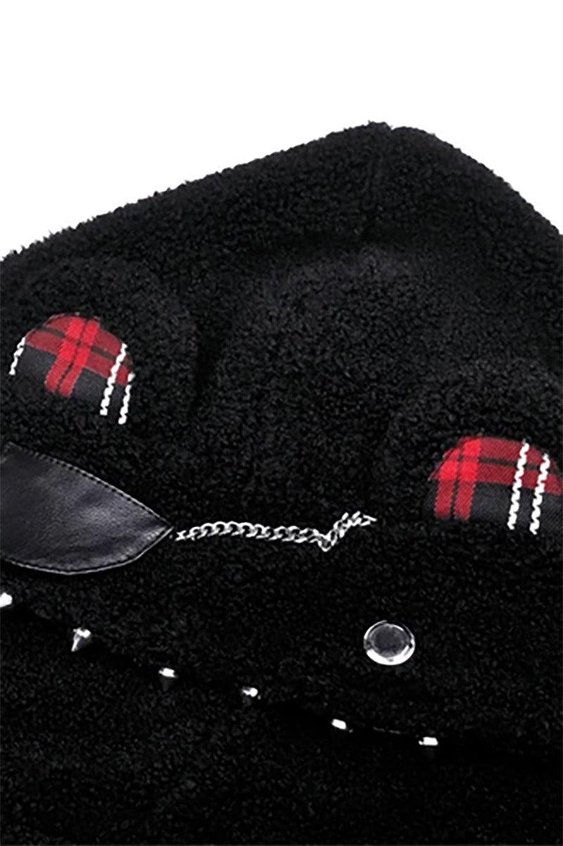 Bear - ly Alive Hooded Scarf - hats & scarves & headwear - VampireFreaks - Dark In Love