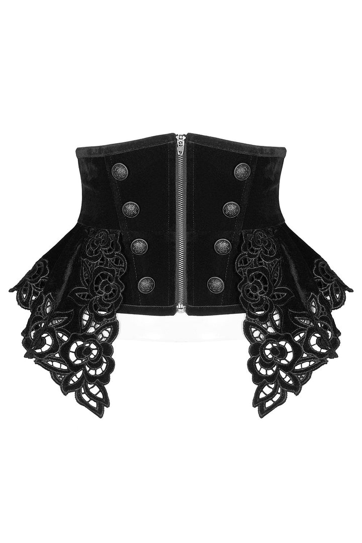 Beautiful Death Velvet Corset - belts - VampireFreaks - Punk Rave