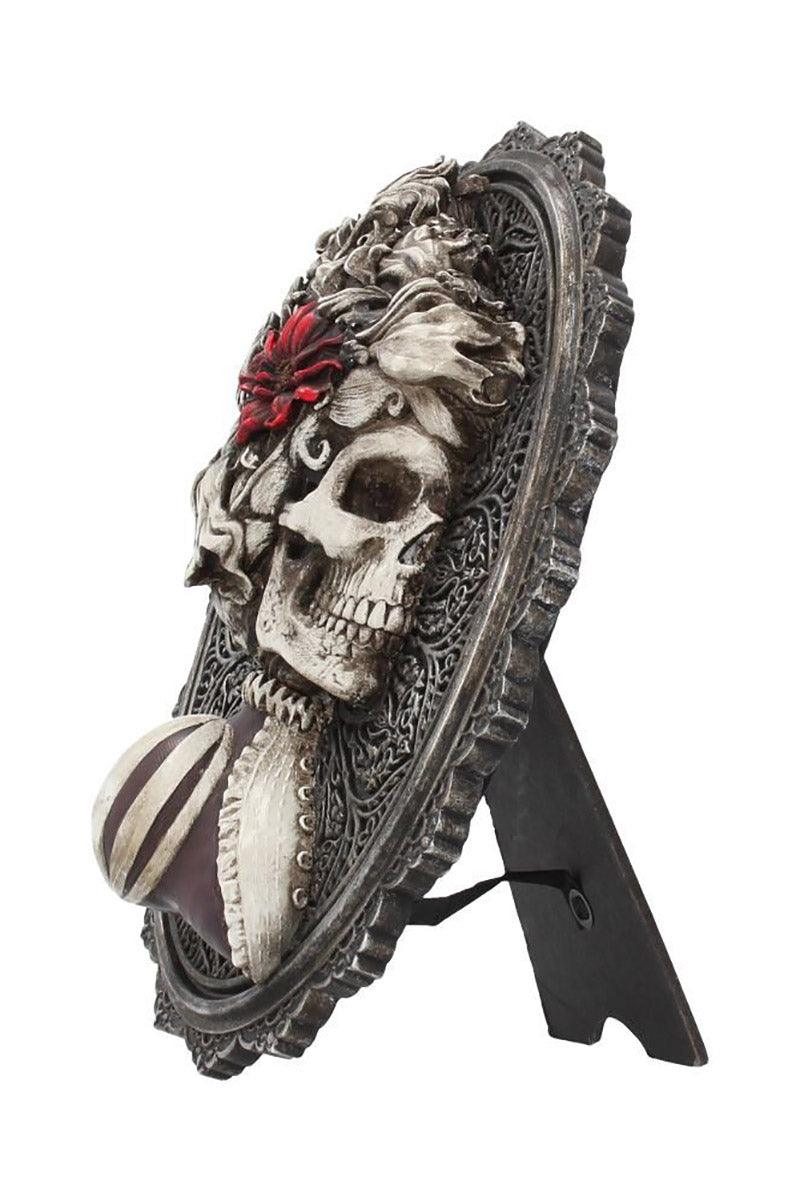 Beautiful Skeleton Plaque - housewares - VampireFreaks - Nemesis Now