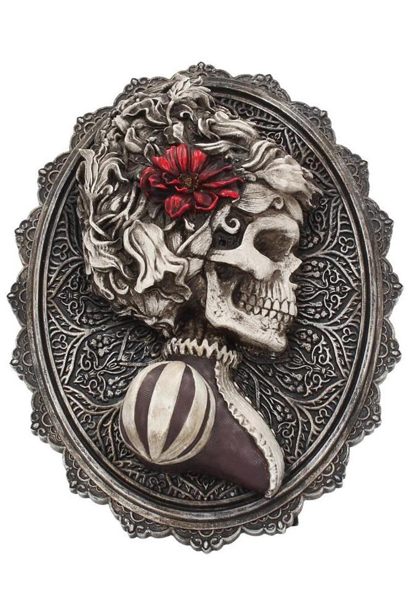 Beautiful Skeleton Plaque - housewares - VampireFreaks - Nemesis Now