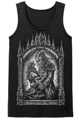 dark tattooed mens gothic beauty and the beast tank top 