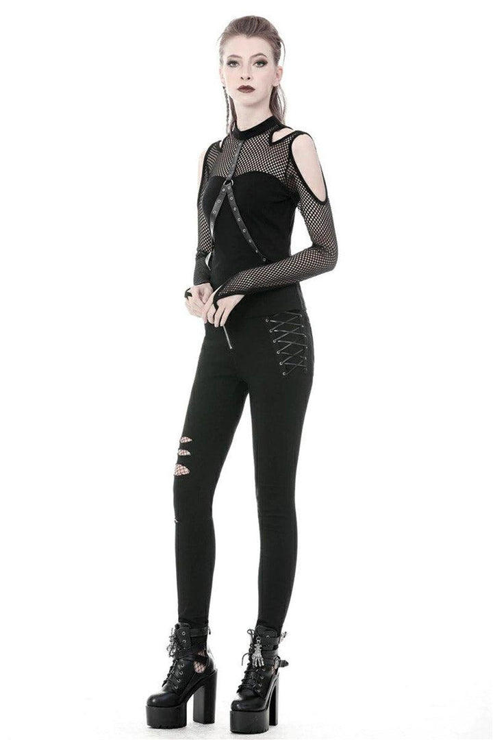 Beauty in Bondage Top - womens tops - VampireFreaks - Dark In Love