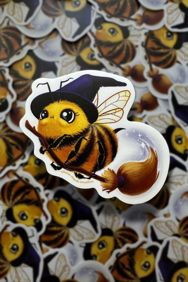 Bee - Witched Sticker - stationery - VampireFreaks - Elissa Marie Creative