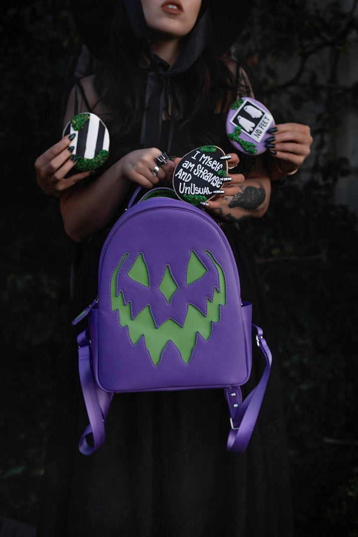 Beetle Juice Haunted Hallows Backpack - bags & wallets - VampireFreaks - Lively Ghosts