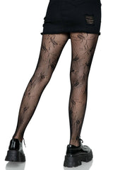 Beetlejuice Babe Fishnet Tights - socks & stockings - VampireFreaks - Leg Avenue