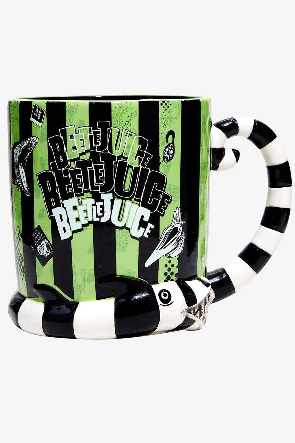 Beetlejuice Sandworm Mug - housewares - VampireFreaks - Silver Buffalo