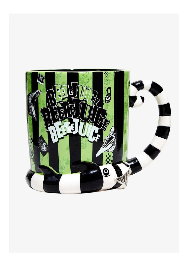 Beetlejuice Sandworm Mug - housewares - VampireFreaks - Silver Buffalo