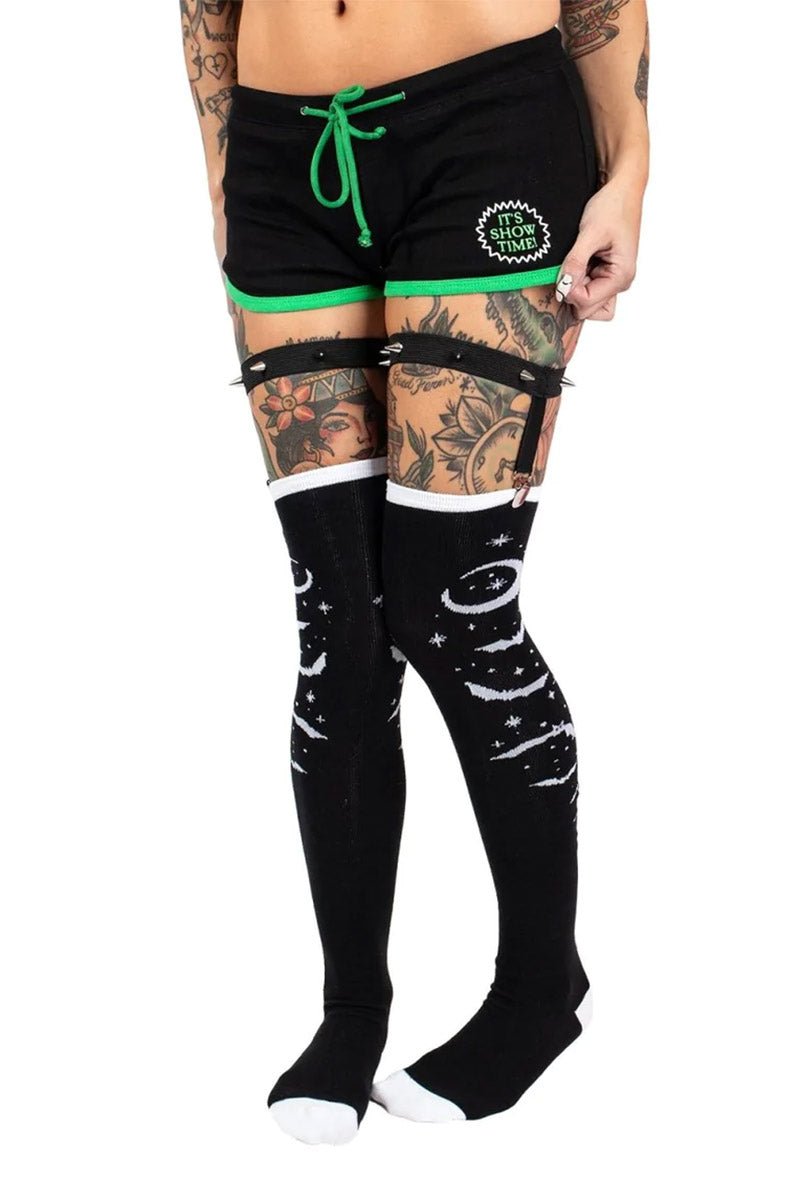 Beetlejuice Showtime Short Shorts - womens bottoms - VampireFreaks - Too Fast