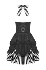 Beetlejuice Swing Mini Dress - dresses - VampireFreaks - Dark In Love