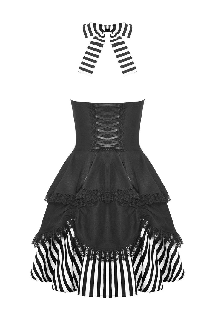 Beetlejuice Swing Mini Dress - dresses - VampireFreaks - Dark In Love