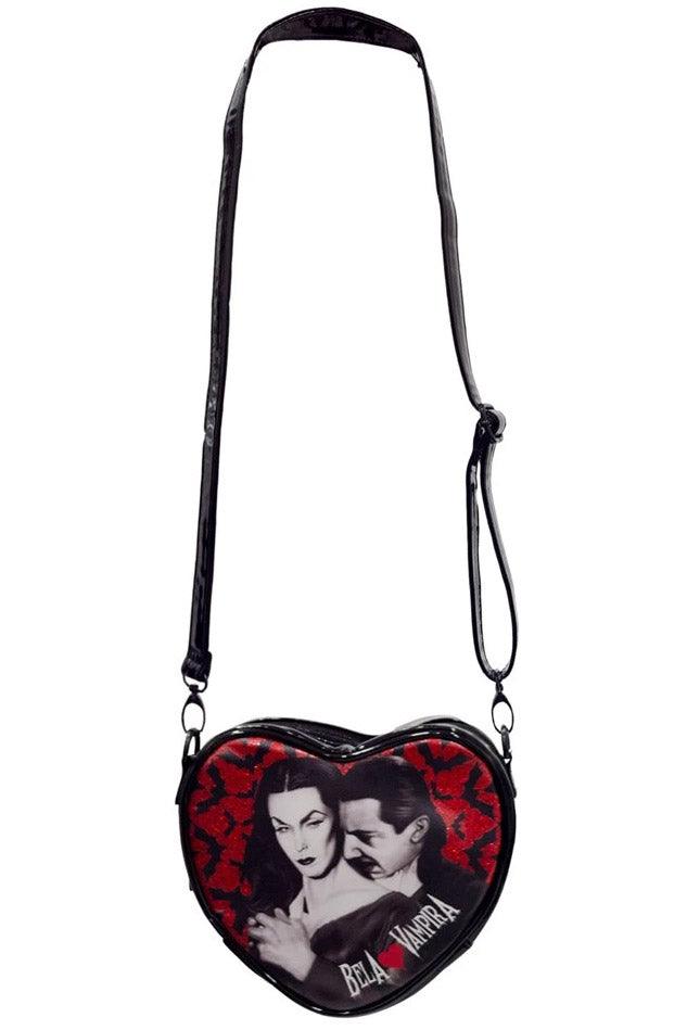 Bela Loves Vampira Mini Heart Purse