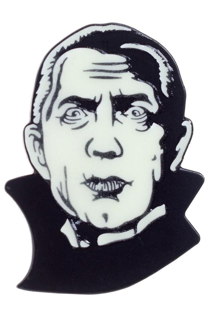 Bela Lugosi Dracula Enamel Pin [Glows in the Dark] - pins & patches - VampireFreaks - Rock Rebel