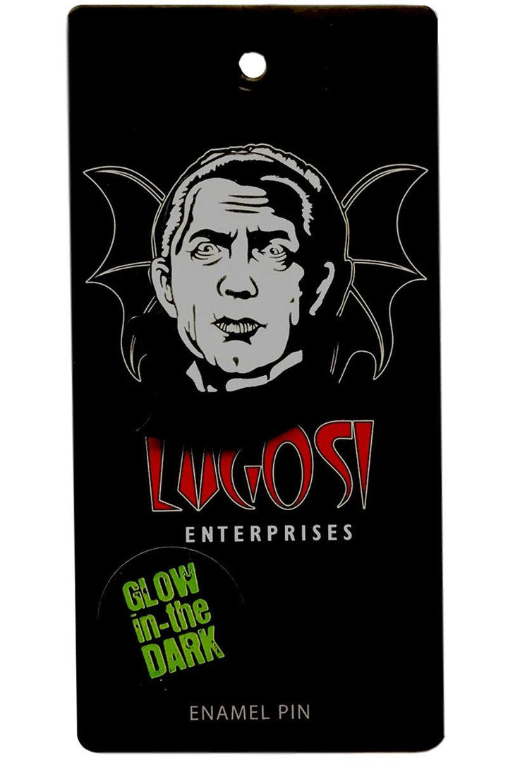 Bela Lugosi Dracula Enamel Pin [Glows in the Dark] - pins & patches - VampireFreaks - Rock Rebel