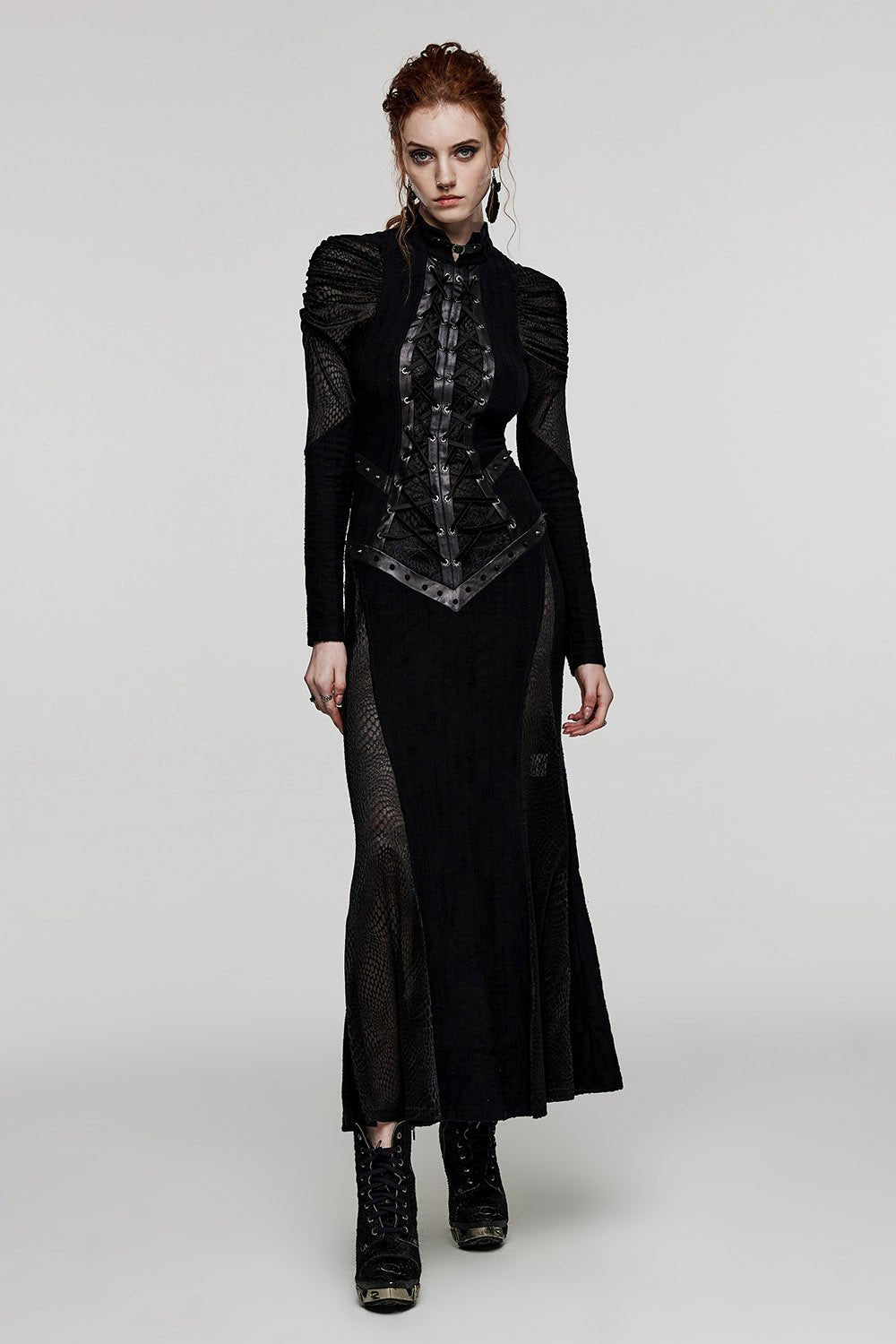 Beldam Witch Maxi Dress - dresses - VampireFreaks - Punk Rave