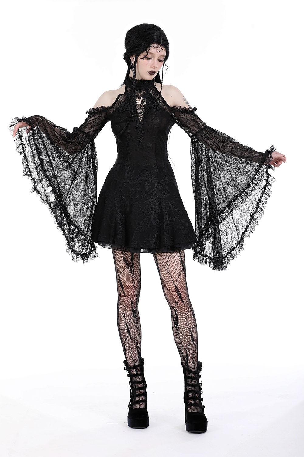 Bell Witch Mini Dress - dresses - VampireFreaks - Dark In Love